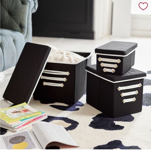Pottery Barn Storage Bins - Picture 4 of 14